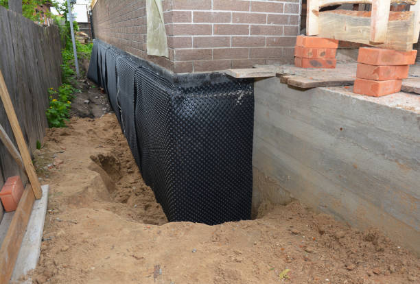 Happy homeowners after waterproofing job in Wilsonville